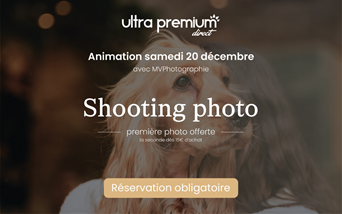 📸 Ultra Premium Direct : séance photo le 20 décembre !
