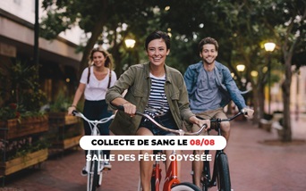 Le 8 août, collecte de sang à Balma !